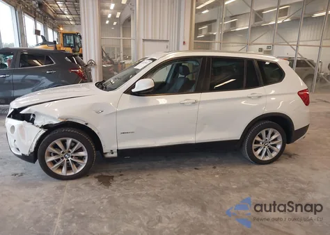 2013 BMW X3 xDrive28I from USA, damaged, VIN 5UXWX9C5XD0A15131